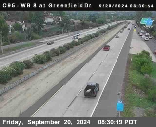 WB 8 at Greenfield Street