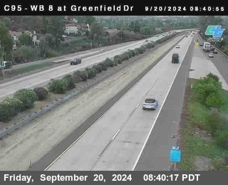 WB 8 at Greenfield Street