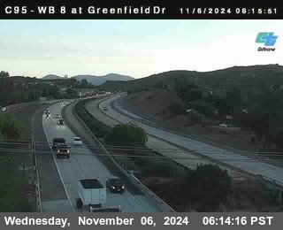 WB 8 at Greenfield Street