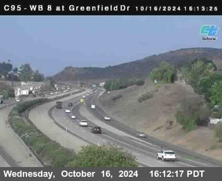 WB 8 at Greenfield Street