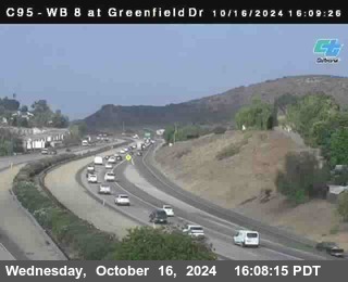 WB 8 at Greenfield Street