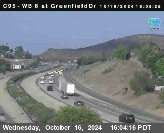 WB 8 at Greenfield Street