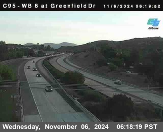 WB 8 at Greenfield Street