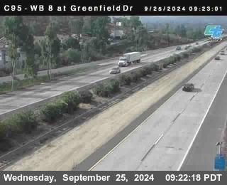 WB 8 at Greenfield Street