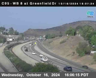 WB 8 at Greenfield Street