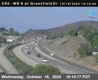 WB 8 at Greenfield Street