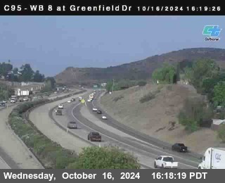 WB 8 at Greenfield Street