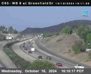 WB 8 at Greenfield Street