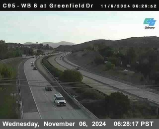 WB 8 at Greenfield Street