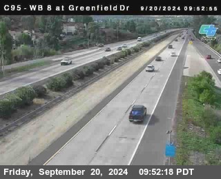 WB 8 at Greenfield Street