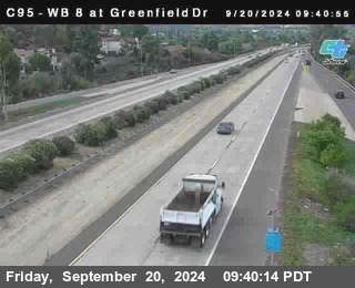 WB 8 at Greenfield Street