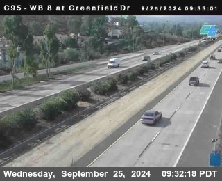 WB 8 at Greenfield Street