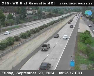 WB 8 at Greenfield Street