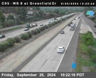 WB 8 at Greenfield Street