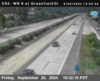 WB 8 at Greenfield Street