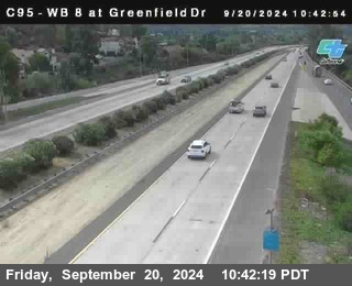 WB 8 at Greenfield Street