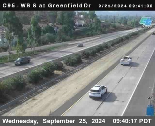 WB 8 at Greenfield Street