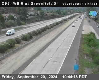 WB 8 at Greenfield Street