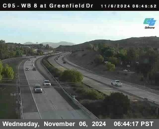 WB 8 at Greenfield Street