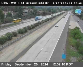 WB 8 at Greenfield Street