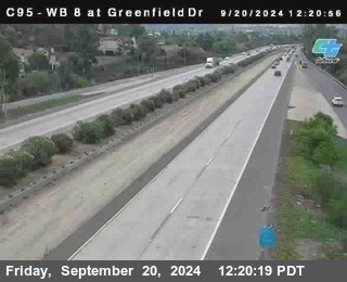 WB 8 at Greenfield Street