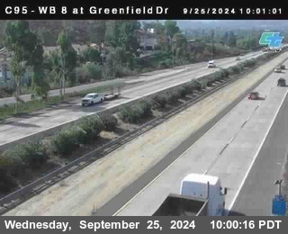 WB 8 at Greenfield Street