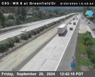 WB 8 at Greenfield Street