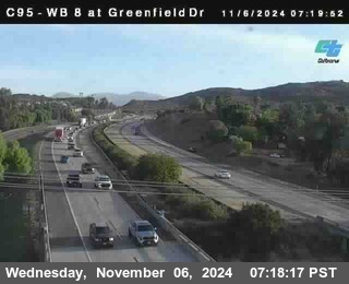 WB 8 at Greenfield Street