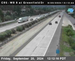 WB 8 at Greenfield Street