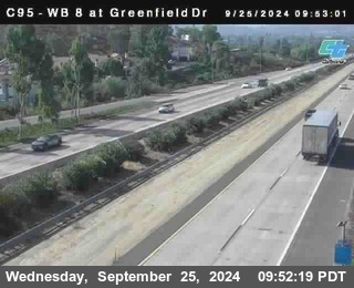 WB 8 at Greenfield Street