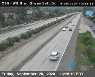 WB 8 at Greenfield Street