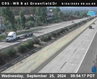 WB 8 at Greenfield Street