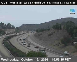 WB 8 at Greenfield Street