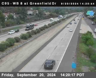 WB 8 at Greenfield Street