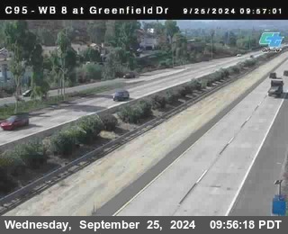 WB 8 at Greenfield Street