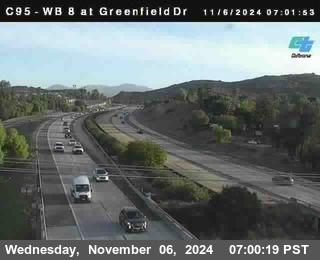 WB 8 at Greenfield Street