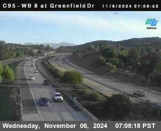 WB 8 at Greenfield Street