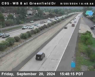 WB 8 at Greenfield Street