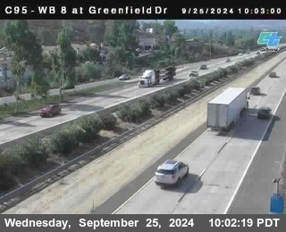 WB 8 at Greenfield Street