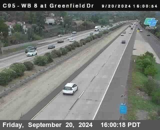 WB 8 at Greenfield Street