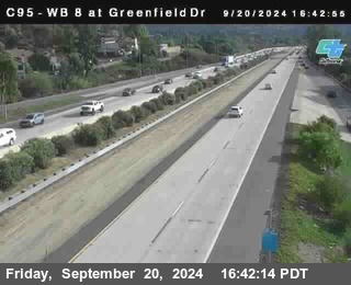 WB 8 at Greenfield Street