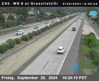 WB 8 at Greenfield Street