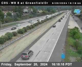 WB 8 at Greenfield Street