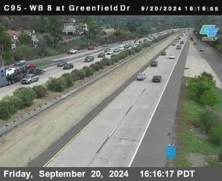 WB 8 at Greenfield Street