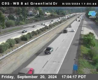 WB 8 at Greenfield Street