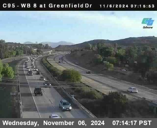 WB 8 at Greenfield Street