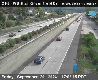 WB 8 at Greenfield Street