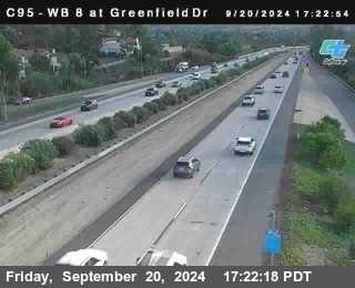 WB 8 at Greenfield Street