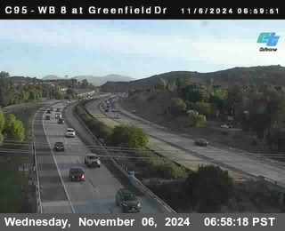 WB 8 at Greenfield Street