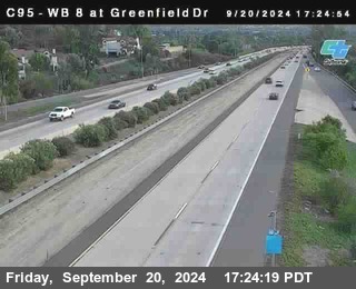 WB 8 at Greenfield Street